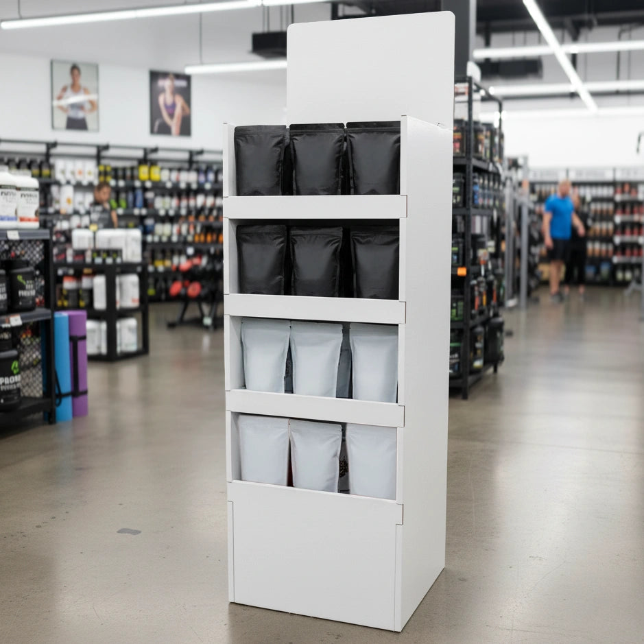 4 Tier Shelf - Plain (Pack of 5)