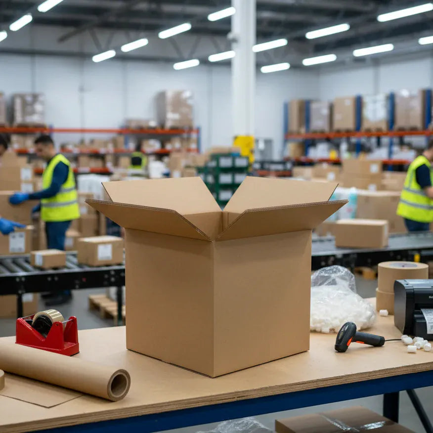 Double Wall Packing Box Brown - DW6 - 610 x 610 x 610mm (Pack of 10)