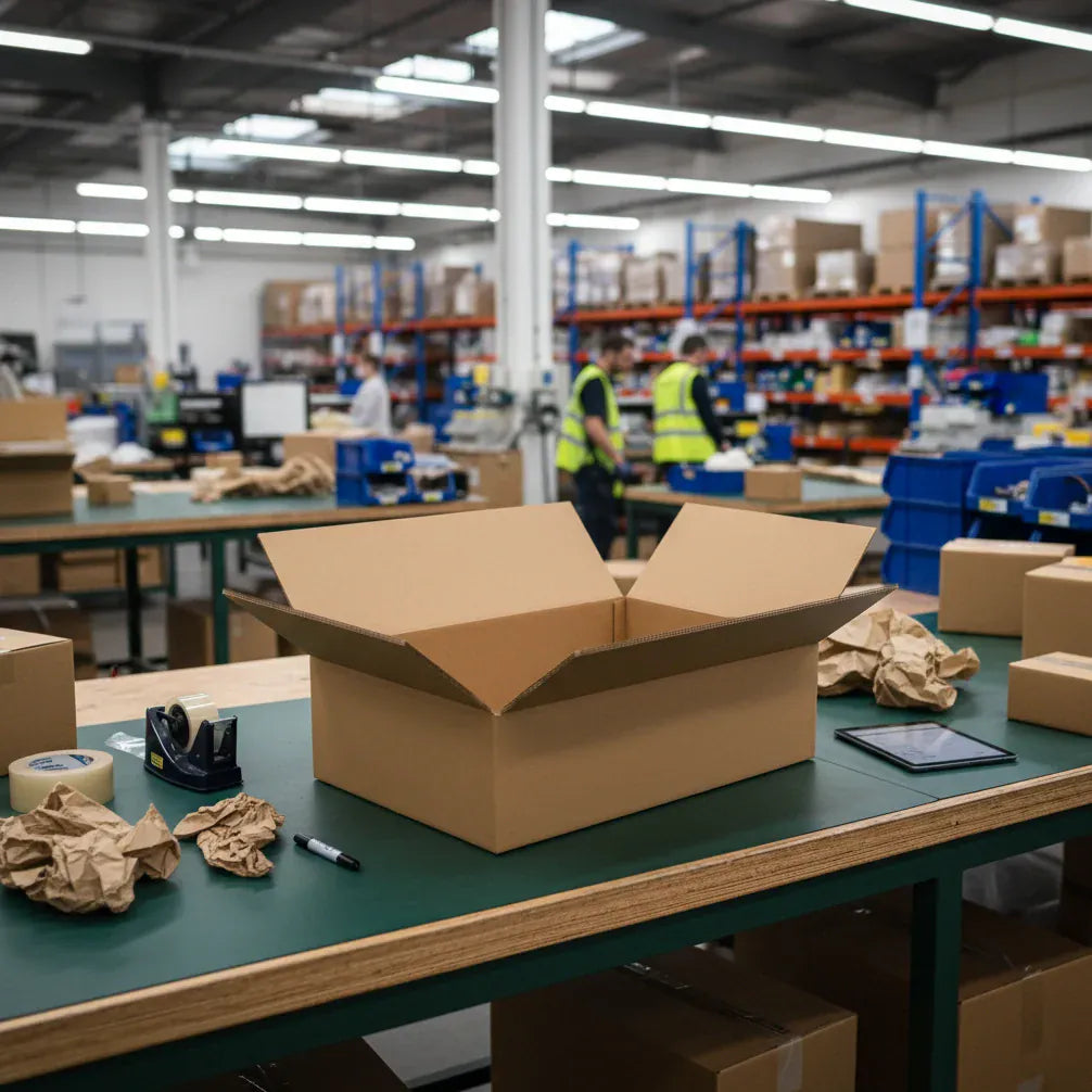 Boxes 24 Packing Boxes Double Wall Packing Box Brown - DW7 - 914 x 610 x 254mm (Pack of 10)