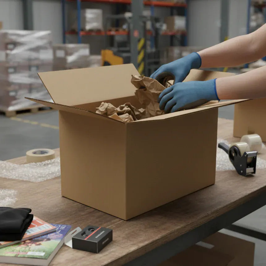 Boxes 24 Packing Boxes Single Wall Packing Box Brown - SW7 - 457 x 305 x 305mm (Pack of 25)