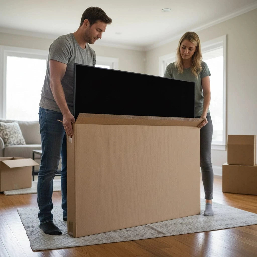 Boxes 24 Moving Boxes Large TV Box (65" to 85") - 2000 x 158 x 1200mm (Pack of 1)