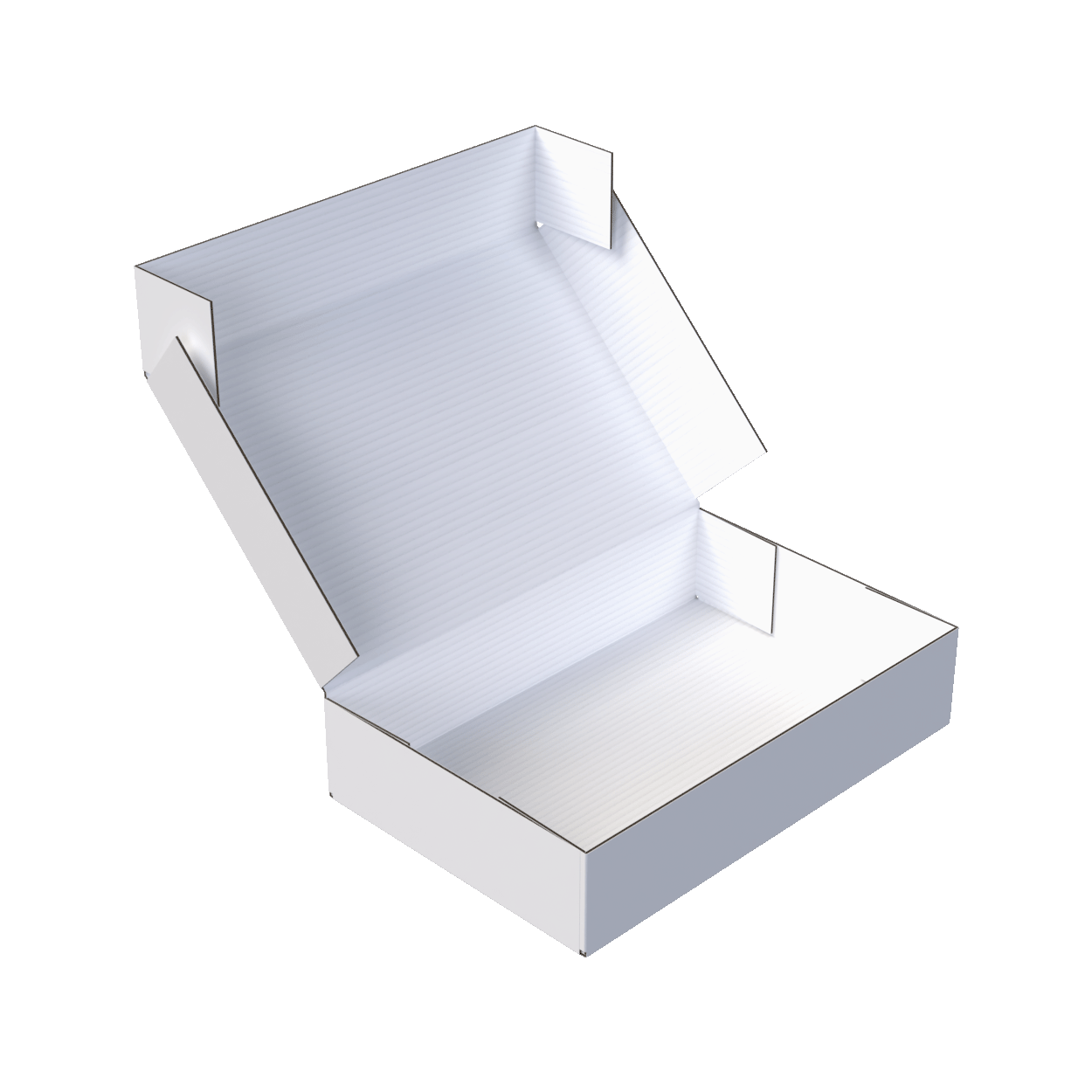 Custom Boxes - 0409 5PF White