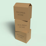 Single Wall Packing Box Brown - SW7 - 457 x 305 x 305mm - Custom Print - 1 Sided (Pack of 25) - Boxes 24