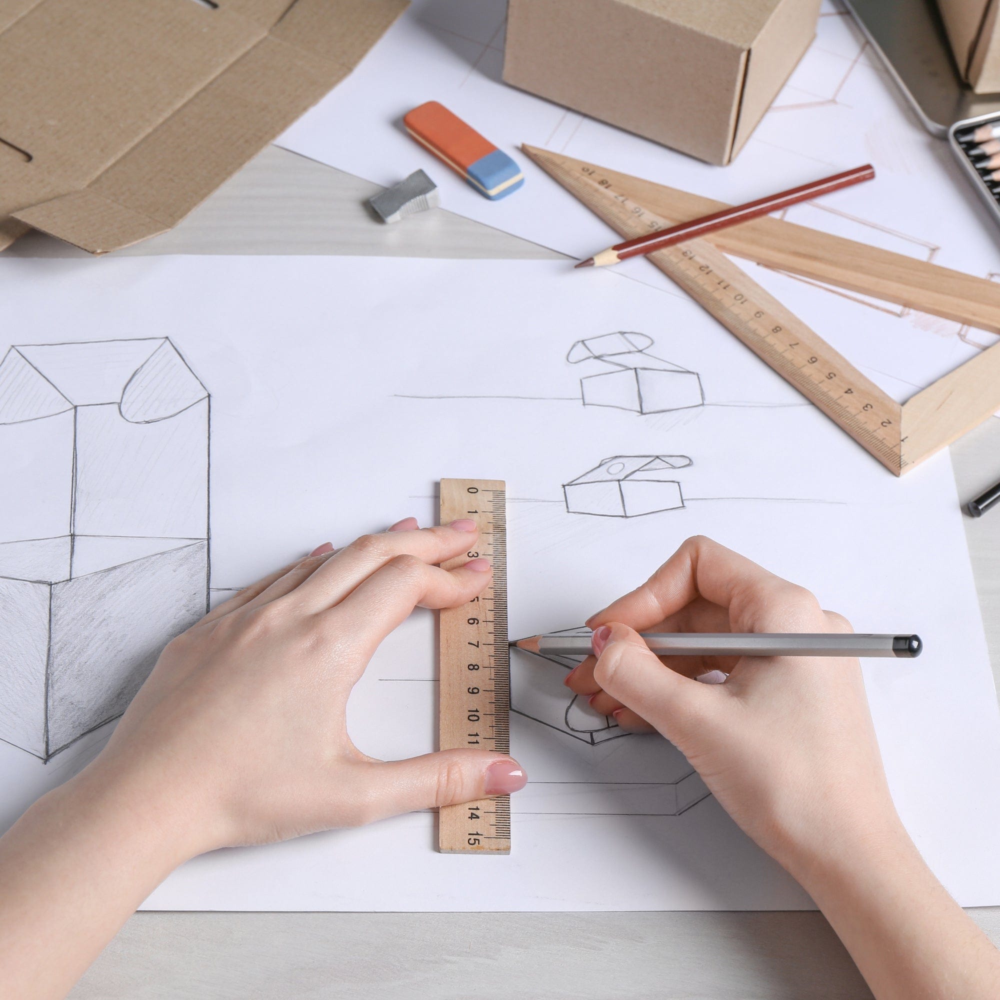 Box Print Measure How To Measure A Box | Boxes 24 Packaging Guide