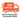 Orange delivery truck icon with 'Free Shipping' text on a white background