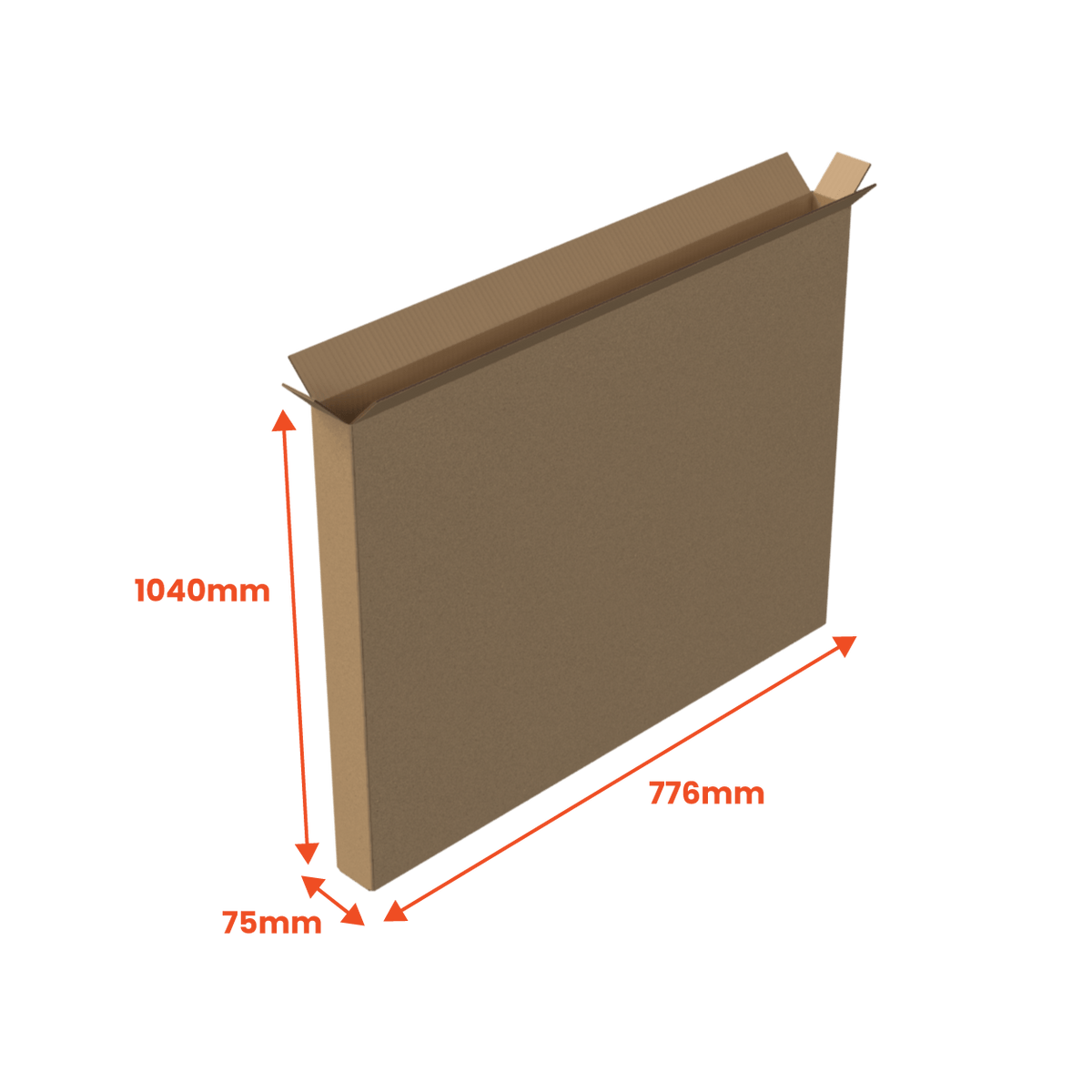 Boxes 24 Moving Boxes Picture Frame / Mirror Box - 776 x 75 x 1040mm (Pack of 15)