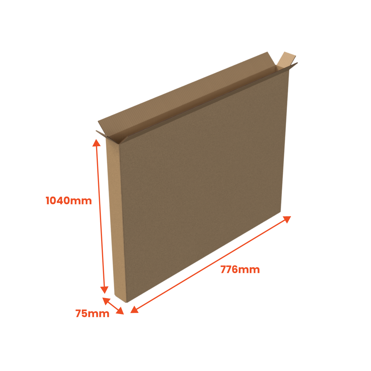 Boxes 24 Moving Boxes Picture Frame / Mirror Box - 776 x 75 x 1040mm (Pack of 15)