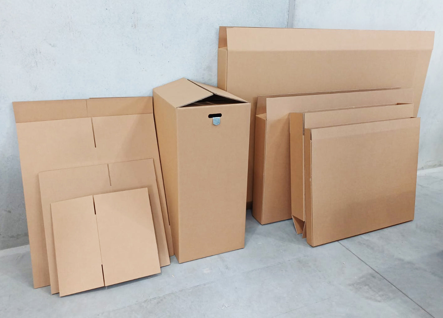 Moving Boxes Tv Boxes Plain Brown