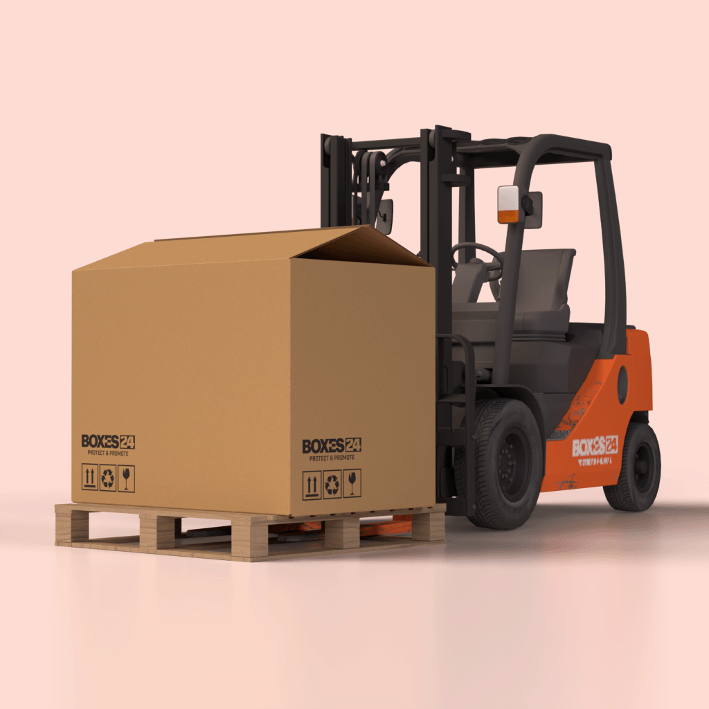 Pallet Boxes After Custom Print