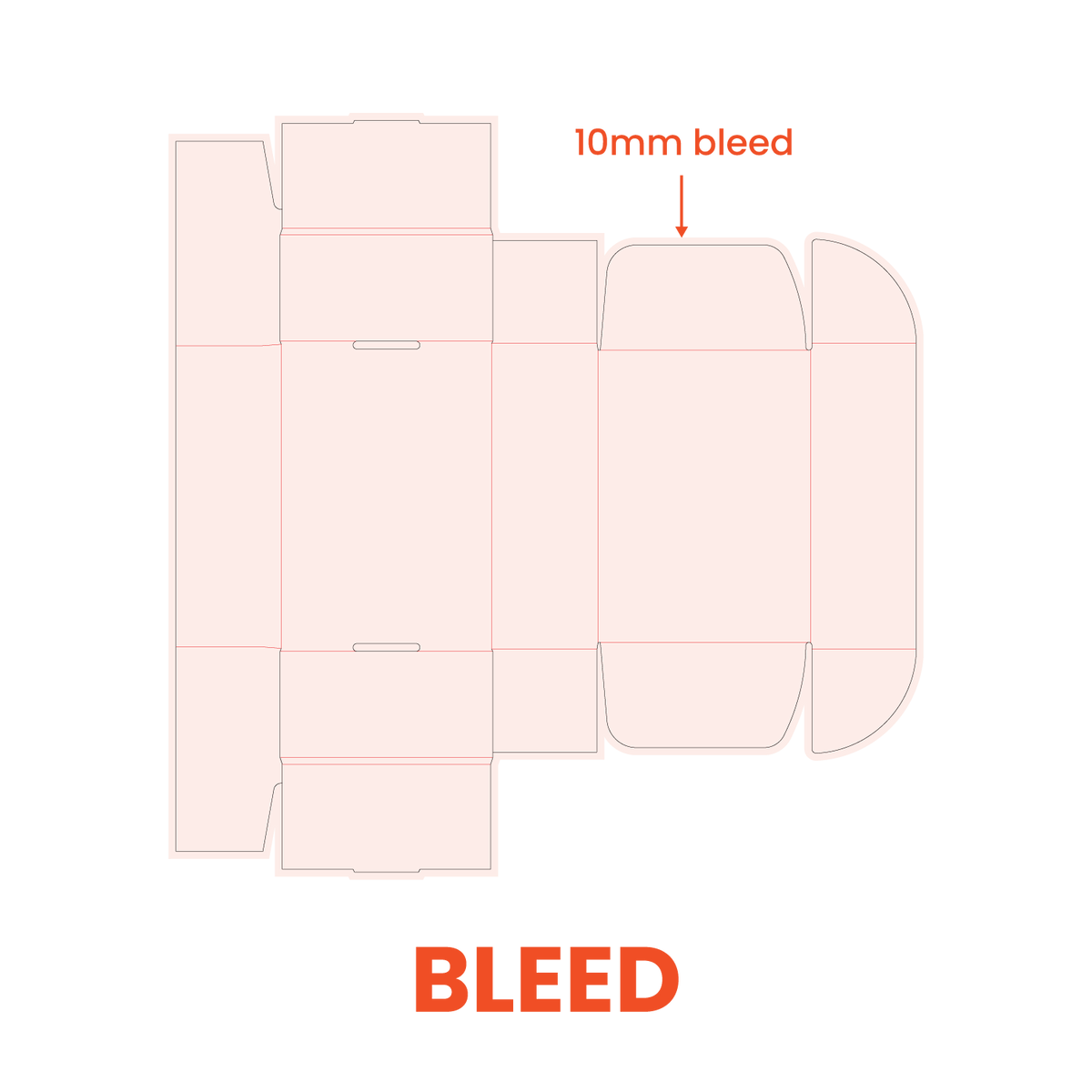 Print Specifications Diagram Bleed