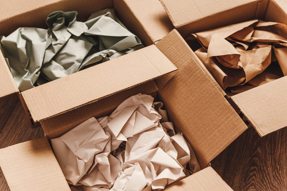 Photo Of Sustainable Cardboard Boxes