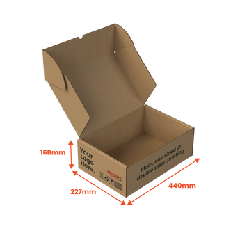 eCommerce Mailer XLarge Brown One Sided