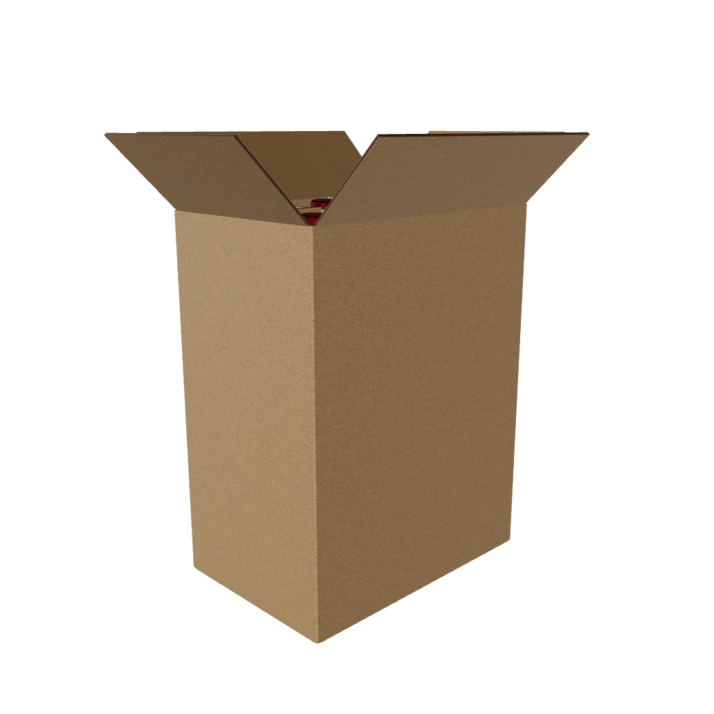 6 Bottle Generic Box - Brown - 233 x 155 x 302mm (Pack of 25)