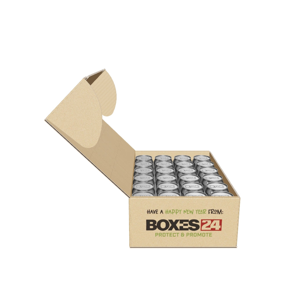 Beer Advent Calender Box - Brown - 269 x 135 x 400mm - Custom Print - 1 Sided