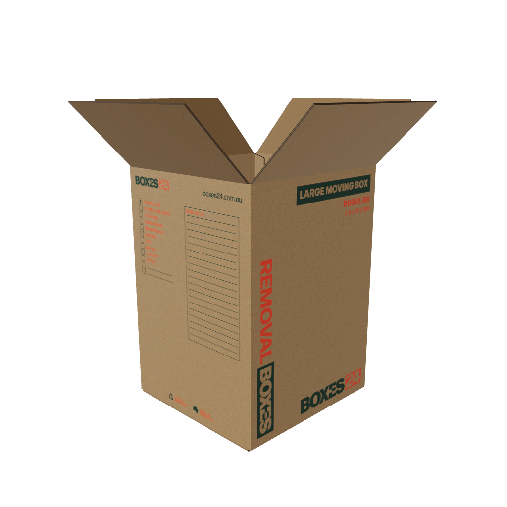 Large Moving Box - Regular - 431 x 411 x 589mm (Pack of 10)