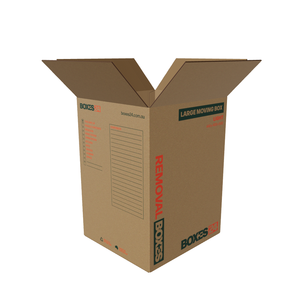 Large Moving Box - Light - 440 x 409 x 600mm (Pack of 25)