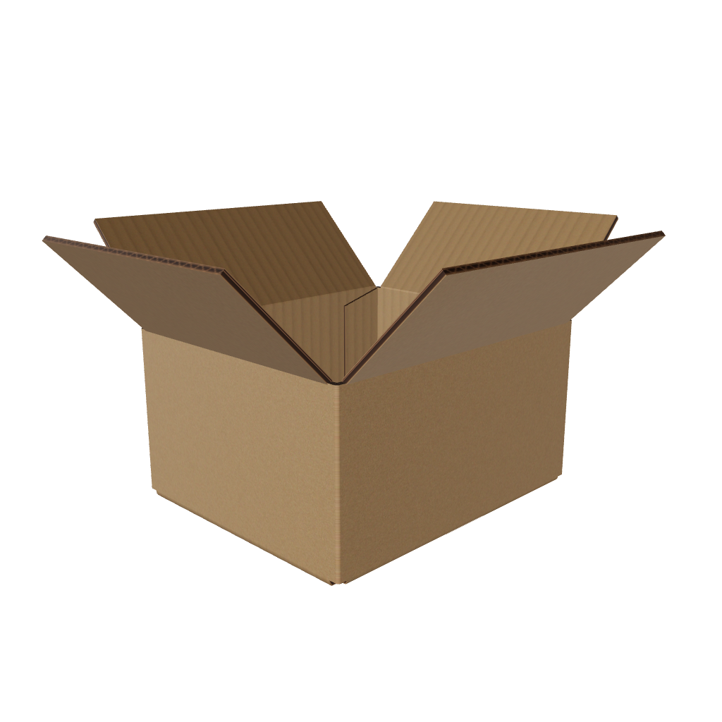 Single Wall Packing Box Brown - SW2 - 215 x 180 x 105mm (Pack of 25)
