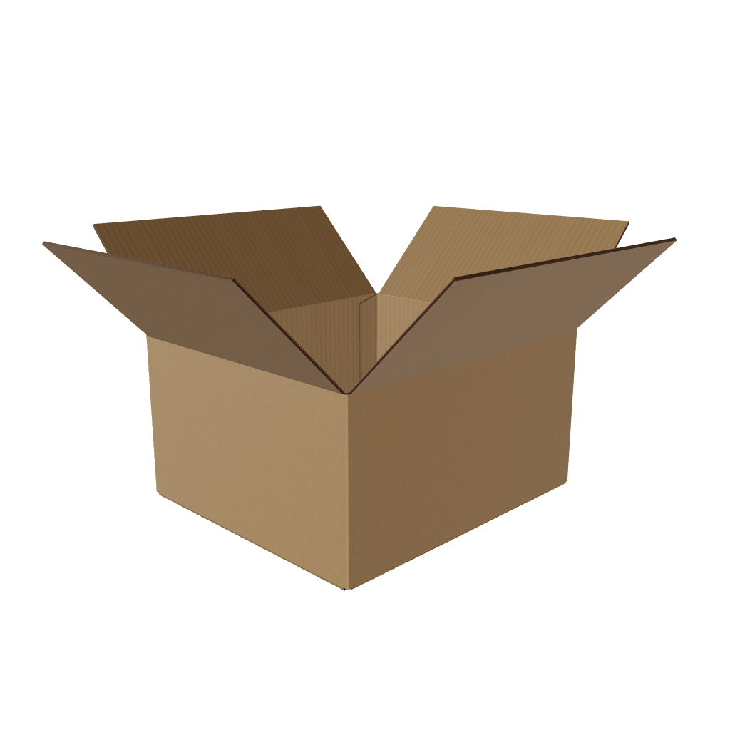 Single Wall Packing Box Brown - SW6 - 406 x 356 x 203mm (Pack of 25)